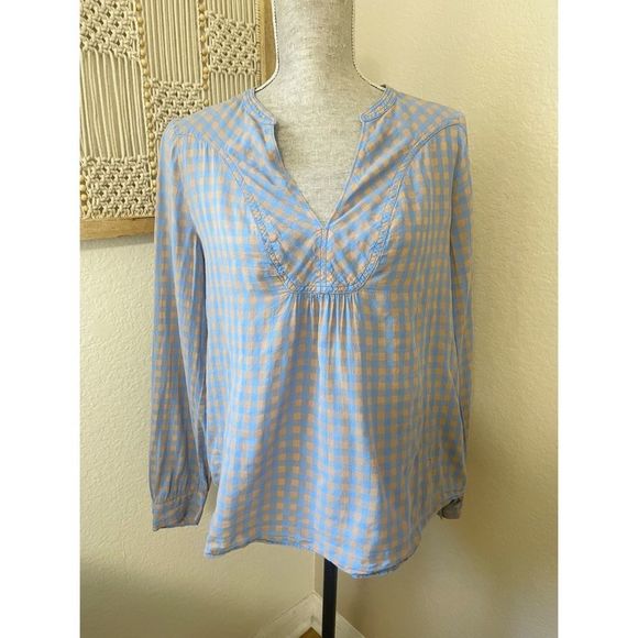 Anthropologie x Holding Horses Devon Popover Semi Sheer. Size 6 - Picture 8 of 12